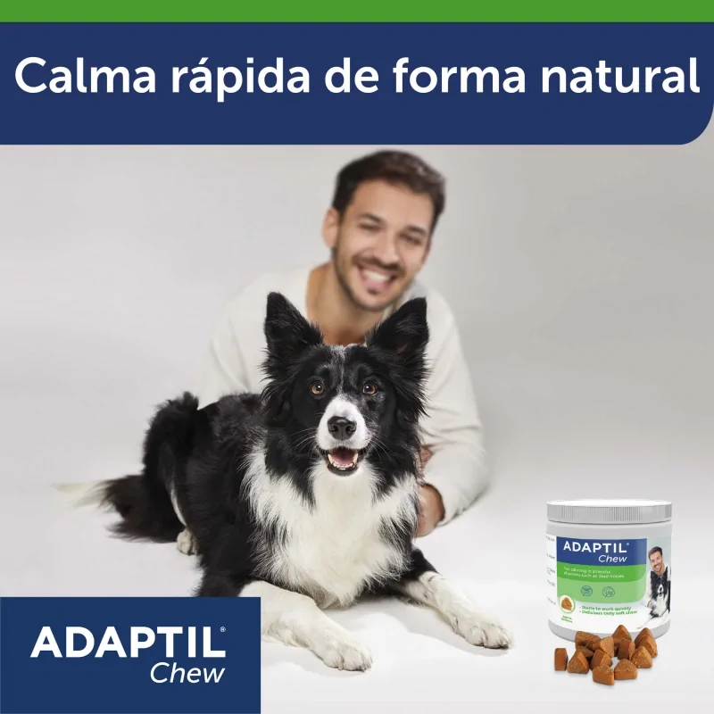 adaptil tranquilizante de accion rapida dog chew 30uds