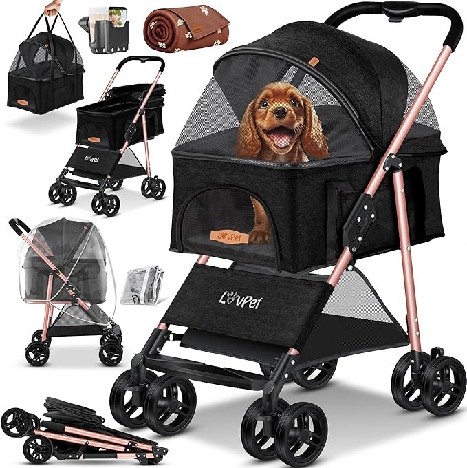Carrito para perros: 7+1 consejos para elegir el mejor en Amazon 9 lovpet