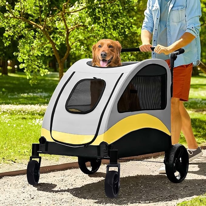 3 consejos clave para acertar al comprar un carrito para perros grandes 2 BINGOPAW Carro Perro