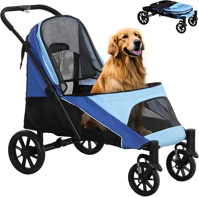 3 consejos clave para acertar al comprar un carrito para perros grandes 3 PawHut Carrito para Perros